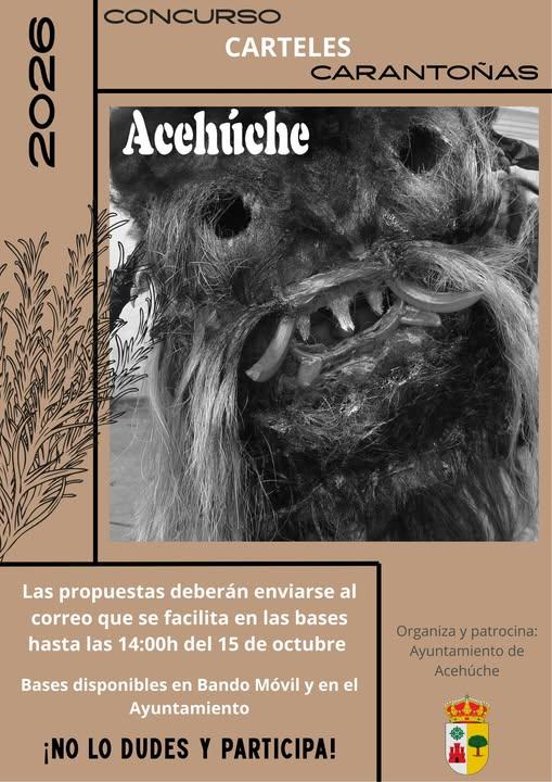 Imagen Concurso de carteles de las Carantoñas 2026