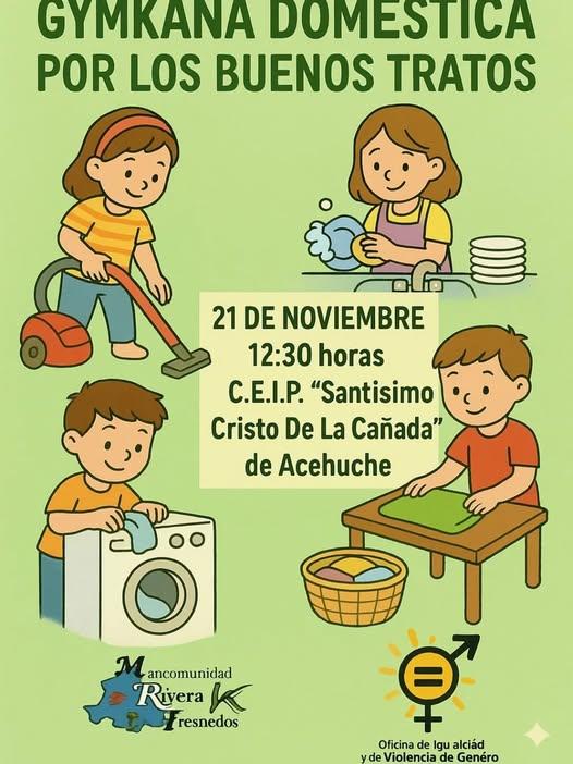 Imagen 21 de Noviembre - Gymkana doméstica por los buenos tratos