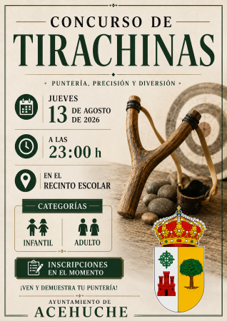 Imagen 13 de Agosto - Concurso de tirachinas