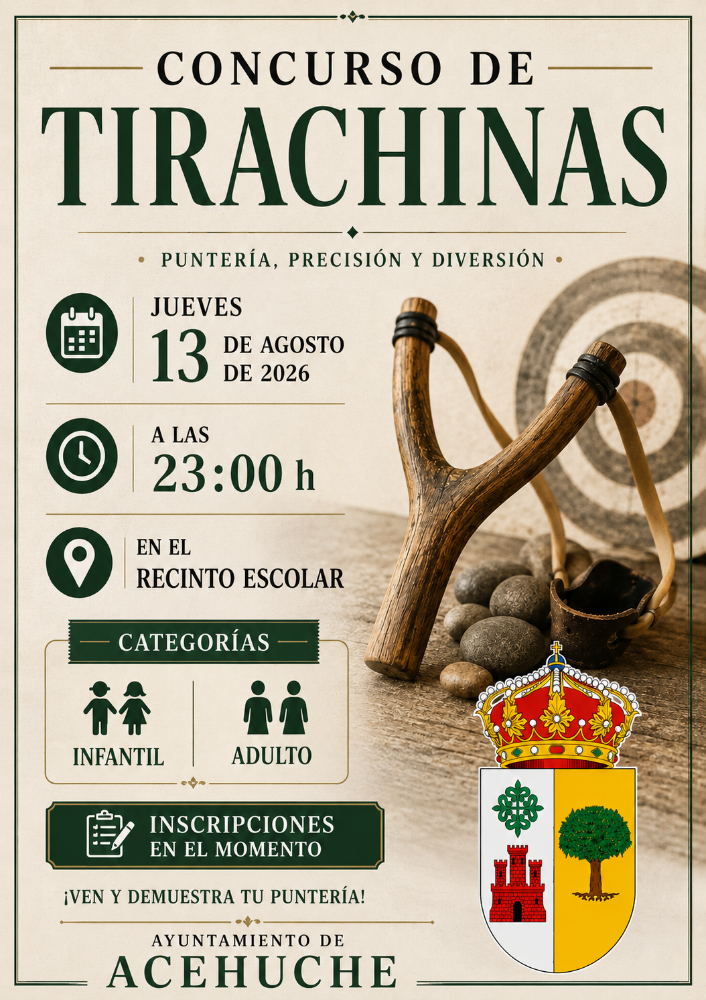 Imagen 13 de Agosto - Concurso de tirachinas