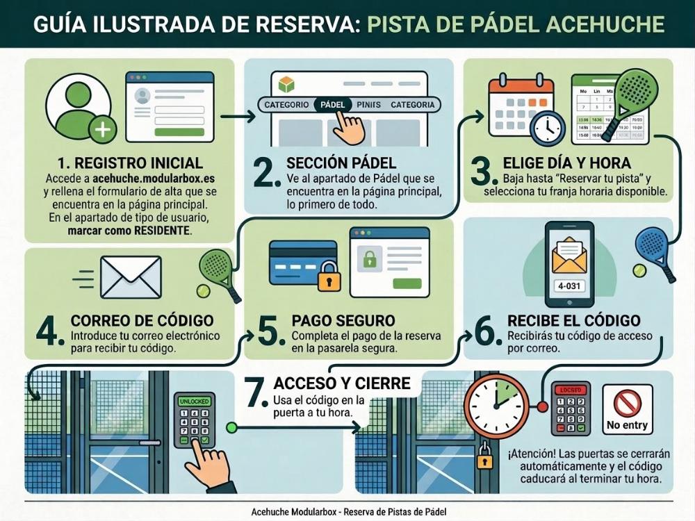 Imagen RESERVAS PISTA DE PADEL